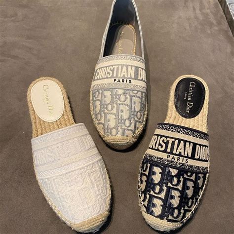 espadrilles christian dior|Christian Dior slides cheap.